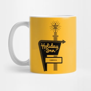 Holiday in Cambodia (black) Mug